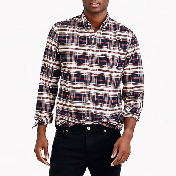 J. Crew Other - J crew men’s slim flex plaid oxford button down
